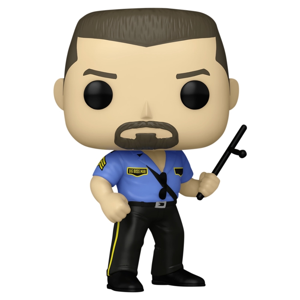WWE Big Boss Man #135 Funko Pop! Vinyl Figure Wrestling NEW HOF - Picture 2 of 3